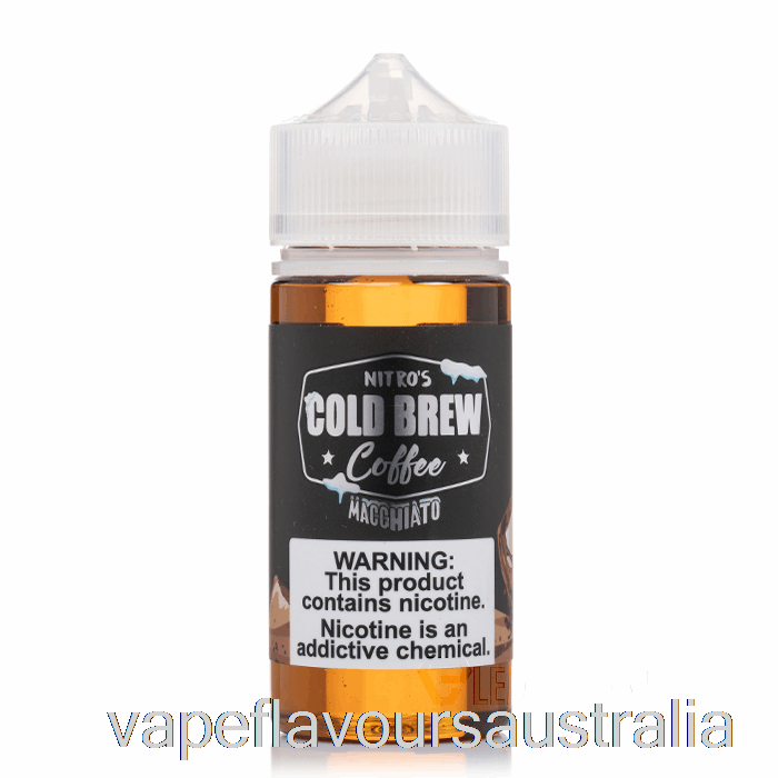 Vape Nicotine Australia Macchiato - Nitros Cold Brew - 100mL 6mg